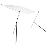 VidaXL Sonnenschutztuch T-Top 170x208x (115-183) cm weiß