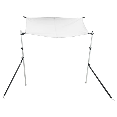VidaXL Sonnenschutztuch T-Top 170x208x (115-183) cm weiß
