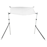 VidaXL Sonnenschutztuch T-Top 170x208x (115-183) cm weiß