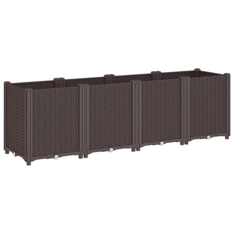 Vidaxx Pflanzgefäß 160x40x53 cm Polypropylen braun