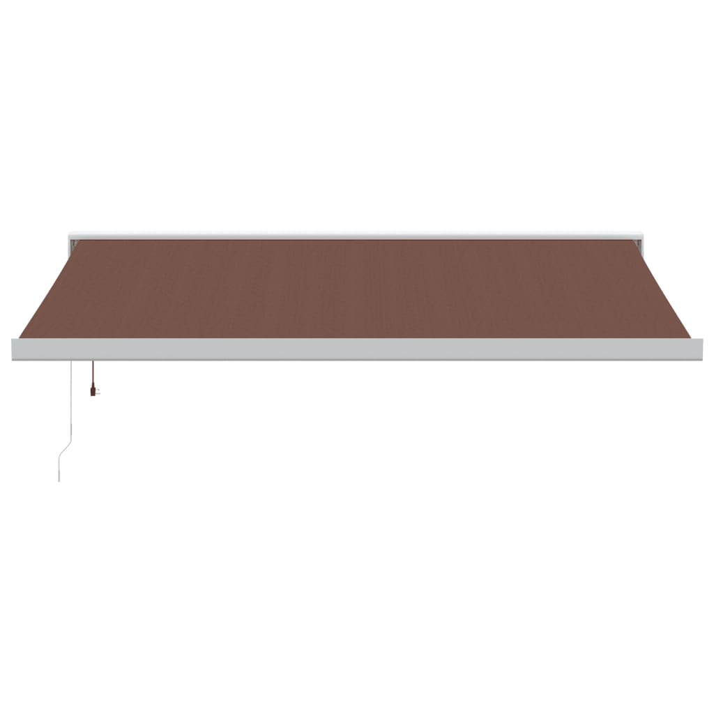 VidaXL Markise automatisch ausziehbar 450x300 cm braun