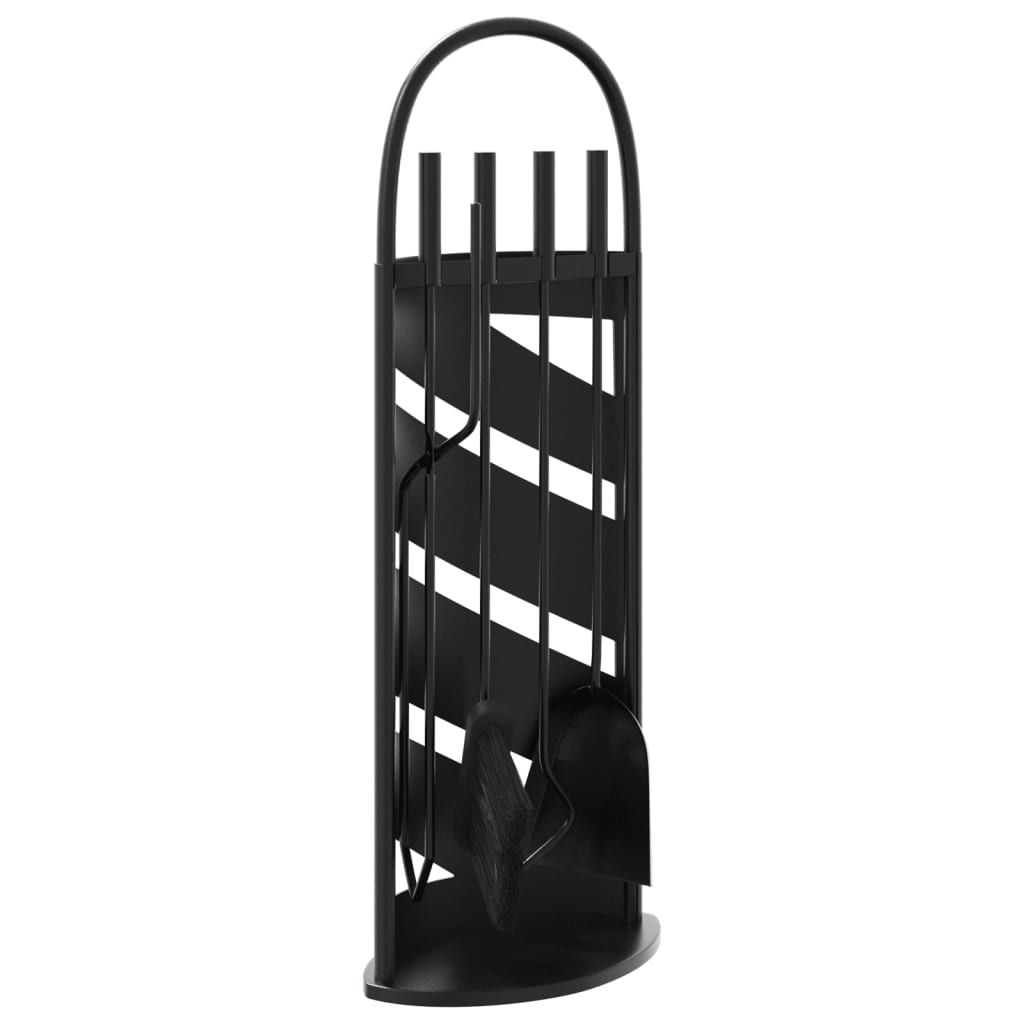 Vidaxx 5-teiliges Kaminset 23x15x66 cm Stahl
