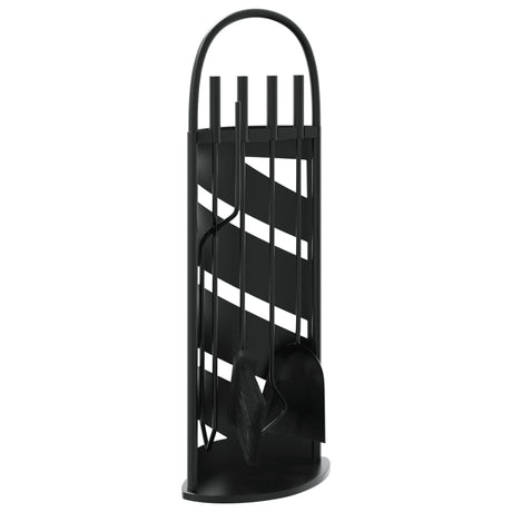 Vidaxx 5-teiliges Kaminset 23x15x66 cm Stahl