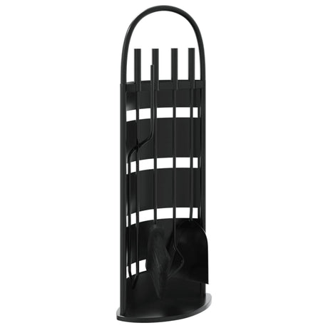 Vidaxx 5-teiliges Kaminbesteckset 23x15x66 cm Stahl