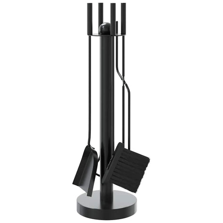 Vidaxx 5-teiliges Kaminbesteckset 18x56 cm Stahl