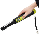 VidaXL Pinpointer-Metalldetektor mit schwarzem und gelbem LCD-Bildschirm