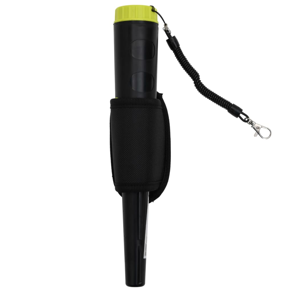 VidaXL Pinpointer-Metalldetektor mit schwarzem und gelbem LCD-Bildschirm