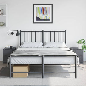 Vidaxl nachtkastjes 2 st 34,5x39x44 cm staal antracietkleurig
