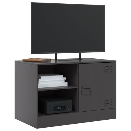 Vidaxl tv-meubelen 2 st 67x39x44 cm staal zwart