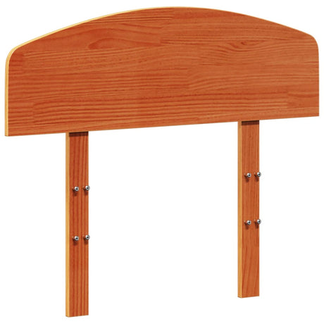 Vidaxl hoofdbord 100 cm massief grenenhout wasbruin