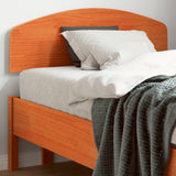 Vidaxl hoofdbord 100 cm massief grenenhout wasbruin
