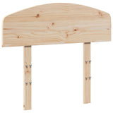 Vidaxl hoofdbord 75 cm massief grenenhout