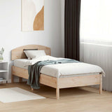 Vidaxl hoofdbord 75 cm massief grenenhout