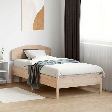 Vidaxl hoofdbord 75 cm massief grenenhout