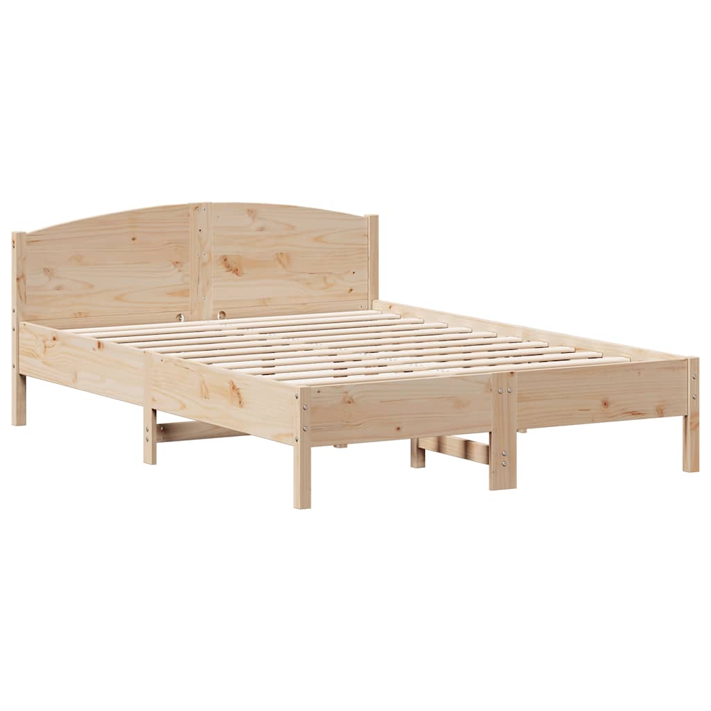 Vidaxl bedframe zonder matras massief grenenhout 120x200 cm