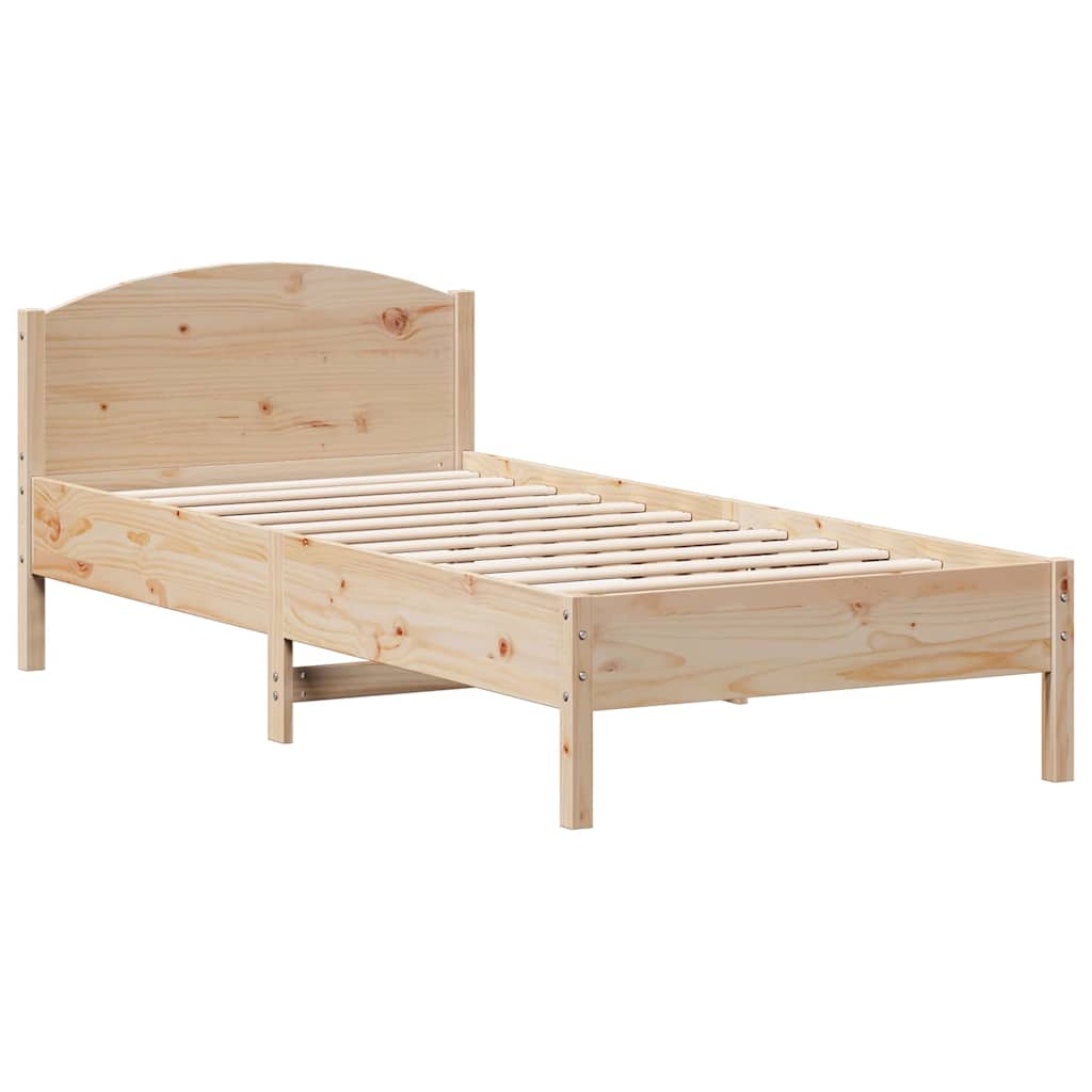 Vidaxl bedframe zonder matras massief grenenhout 100x200 cm