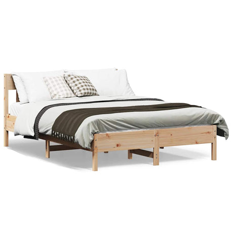 Vidaxl bedframe zonder matras massief grenenhout 120x200 cm