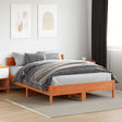 Vidaxl bedframe zonder matras massief grenenhout wasbruin 120x200 cm