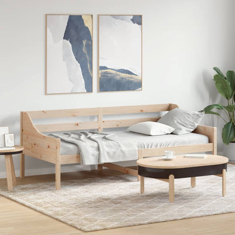 Vidaxl slaapbank zonder matras 90x200 cm massief grenenhout