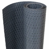 Vidaxx Balkonschirm 300x80 cm Polyrattan Anthrazit