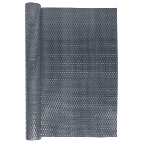 VidaXL Balkonschirm 600x100 cm Polyrattan Anthrazit