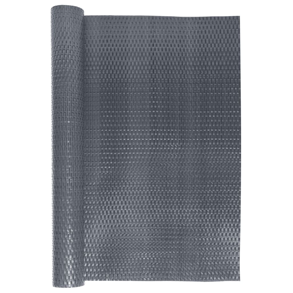 Vidaxx Balkonschirm 1000x80 cm Polyrattan Anthrazit