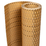 Vidaxx Balkonschirm 600x80 cm Polyrattan hellbraun