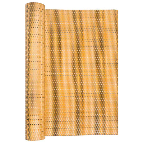 Vidaxx Balkonschirm 600x90 cm Polyrattan hellbraun