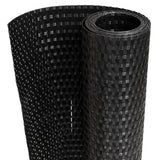 Vidaxx Balkonschirm 600x100 cm Polyrattan schwarz
