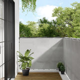 Vidaxx Balkonschirm 120x300 cm 100 % Oxford-Polyester hellgrau