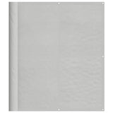 Vidaxx Balkonschirm 120x500 cm 100 % Oxford-Polyester hellgrau