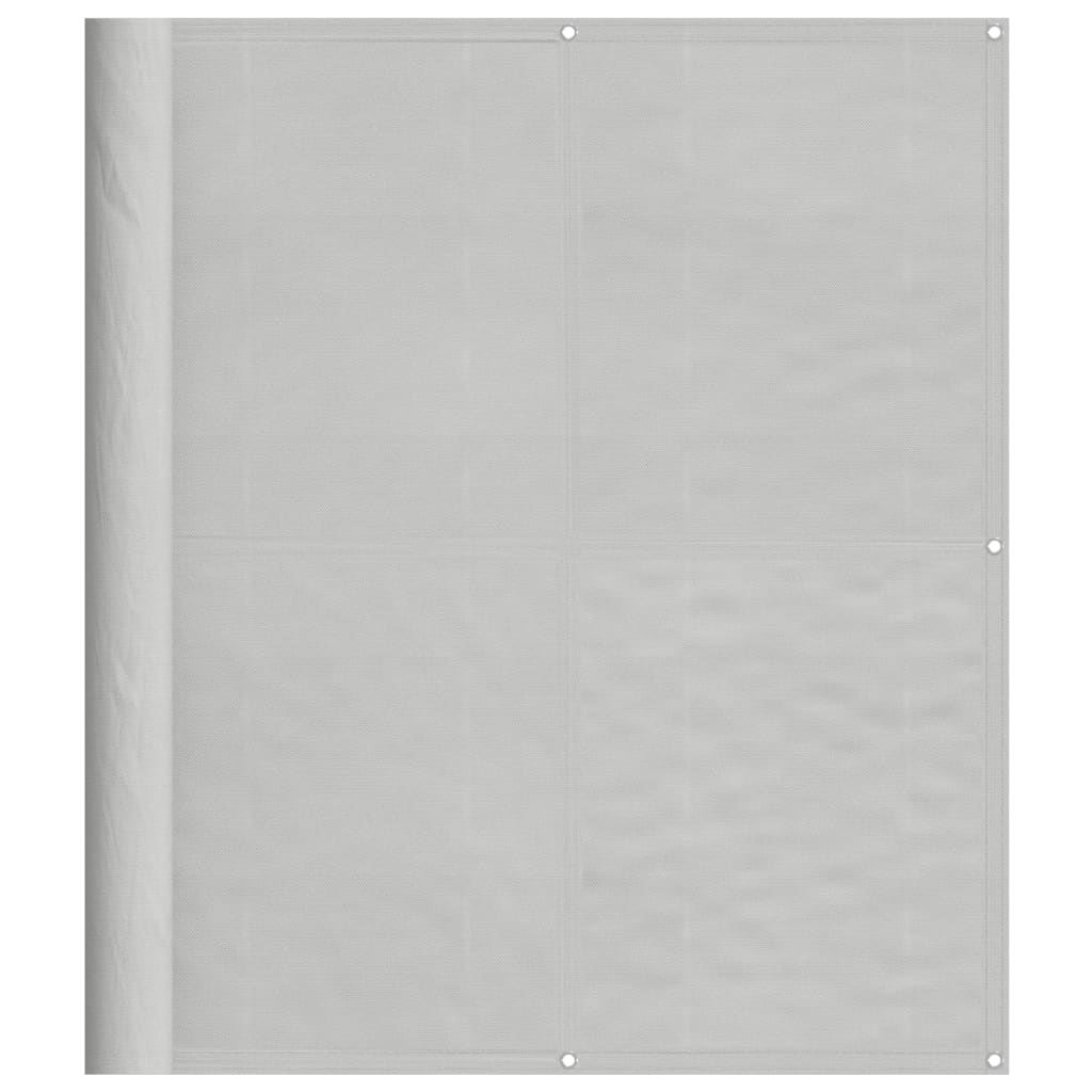 Vidaxx Balkonschirm 120x700 cm 100 % Oxford-Polyester hellgrau
