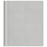 Vidaxx Balkonschirm 120x700 cm 100 % Oxford-Polyester hellgrau