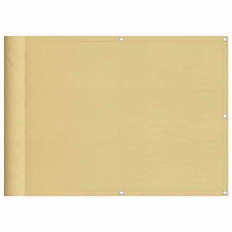 Vidaxx Balkonschirm 75x300 cm 100 % Oxford-Polyester sandfarben