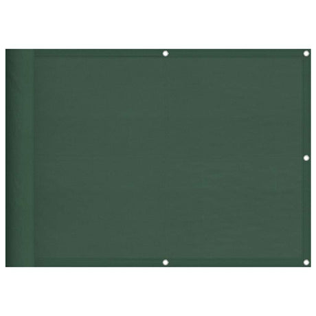 Vidaxl balkonscherm 75x800 cm 100% oxford polyester donkergroen