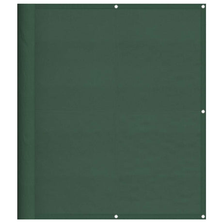 Vidaxx Balkonschirm 120x700 cm 100 % Oxford-Polyester dunkelgrün