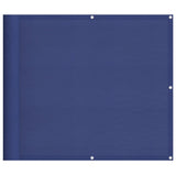VidaXL Balkonschirm 90x700 cm 100 % Oxford-Polyester blau