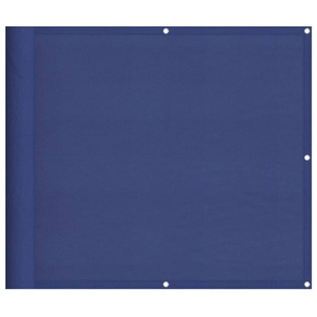Vidaxl balkonscherm 90x1000 cm 100% oxford polyester blauw
