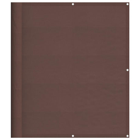 Vidaxx Balkonschirm 120x800 cm 100 % Oxford-Polyester braun