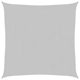 Vidaxx Sonnensegel 2,5x2,5 m 100 % Polyester Oxford hellgrau
