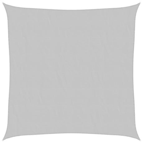 Vidaxl Sonnensegel 3x3 m 100 % Polyester Oxford hellgrau