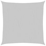 Vidaxl Sonnensegel 6x6 m 100 % Polyester Oxford hellgrau