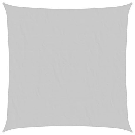 Vidaxl Sonnensegel 7x7 m 100 % Polyester Oxford hellgrau