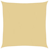 Vidaxx Sonnensegel 2,5x2,5 m 100 % Polyester Oxford sandfarben