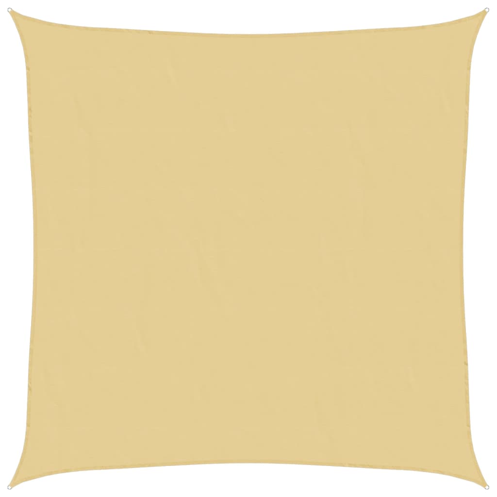 Vidaxl Sonnensegel 7x7 m 100 % Polyester Oxford sandfarben