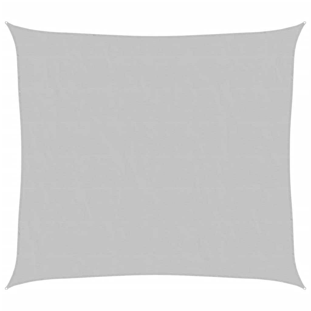 Vidaxl Sonnensegel 3x2,5 m 100 % Polyester Oxford hellgrau