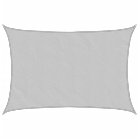 Vidaxx Sonnensegel 3,5x2,5 m 100 % Polyester Oxford hellgrau