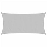 Vidaxl Sonnensegel 6x3 m 100 % Polyester Oxford hellgrau