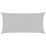 Vidaxl Sonnensegel 7x4 m 100 % Polyester Oxford hellgrau