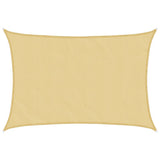 Vidaxx Sonnensegel 2,5x2 m 100 % Polyester Oxford sandfarben